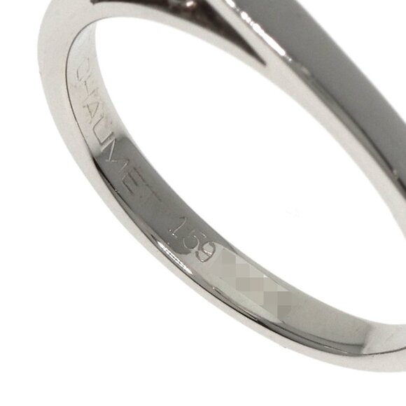 CHAUMET Platinum Diamond Ring - Picture 6 of 11